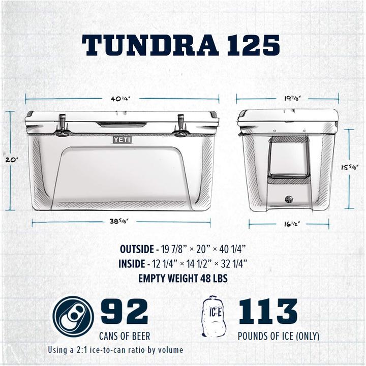 Produktbild Yeti ® Kühlbox Tundra 125 - White