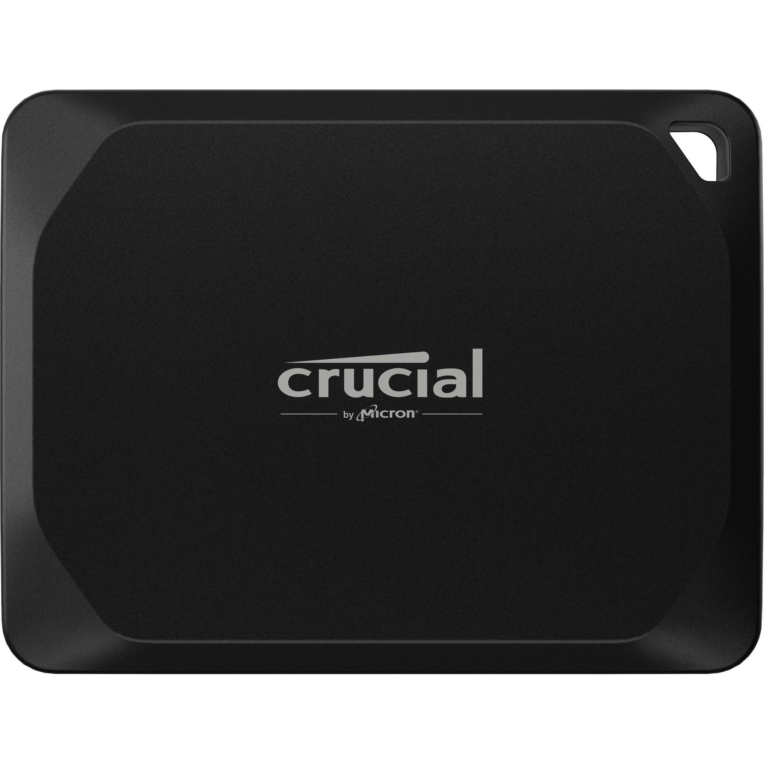 Crucial X10 Pro (2000 GB), Externe SSD, Schwarz