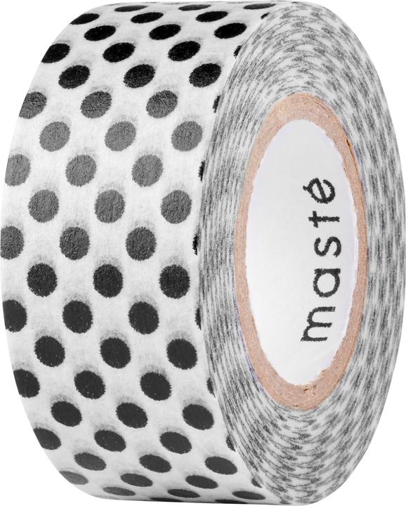 Actual product image Mark'S KLEBB.MASTÉ BASIC black/polka dots (15 mm)