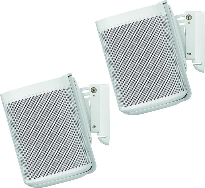 Produktbild Mountson MS11WX2 - Wandhalter für Sonos One (1 Paar, Wandmontage, Drehbar, Neigbar)