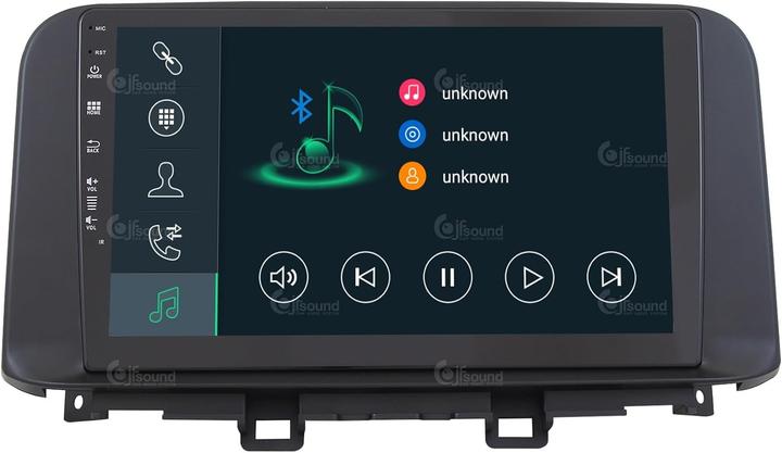 Actual product image JFSound Hyundai Kona Car Radio