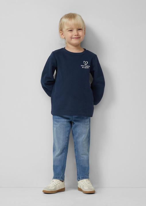 Produktbild s.Oliver Sweatshirt Kuscheliges Sweatshirt mit Rückenprint (98)