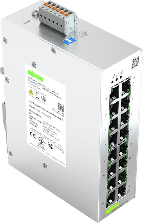 Produktbild Wago Lean-Managed-Switch,16 (16 Ports)