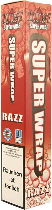 Actual product image HBI Juicy Jay's Super Wrap Razz