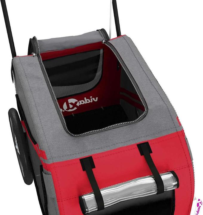 Actual product image vidaXL Bicycle trailer dog
