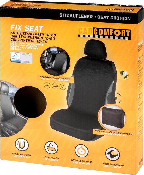 Image du produit CarComfort Housse de siège auto Fixseat, housse de protection pour siège individuel de voiture