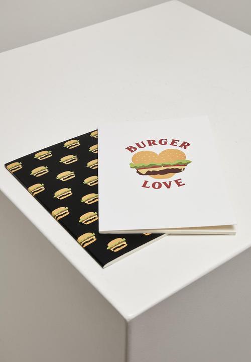 Produktbild Mister Tee Burger Love Exercise Book 2-Pack