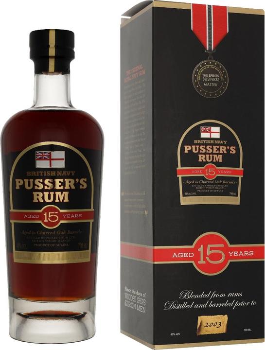 Pusser's Rum British Navy Rum (1 x 70 cl)