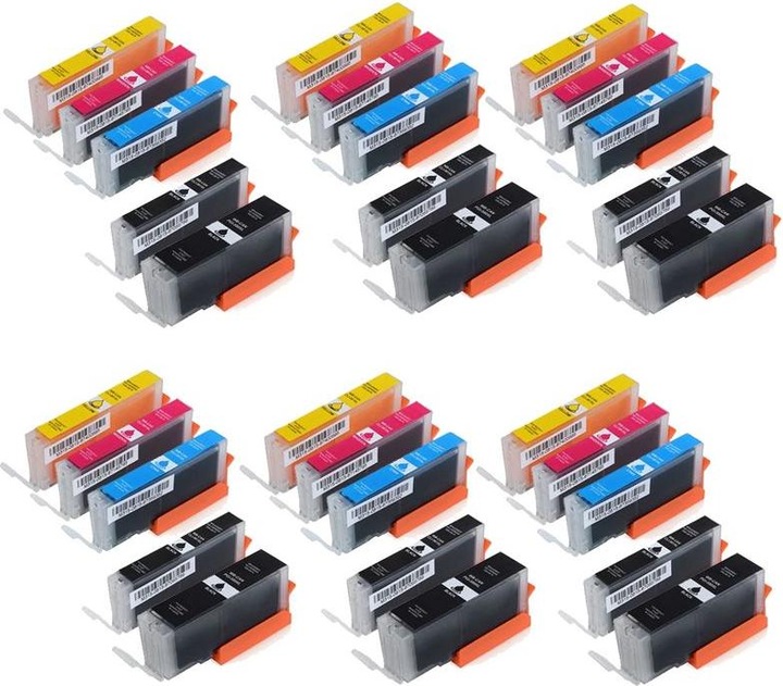 Immagine prodotto Hermex Cartucce di stampa sostitutive compatibili Canon Pixma TS6151 (M, PGBK, C, Y, FC)