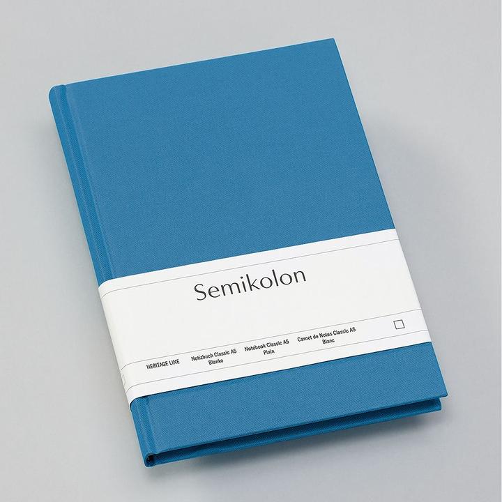Image du produit Semikolon Classic (A5, Blanc, Couverture rigide)
