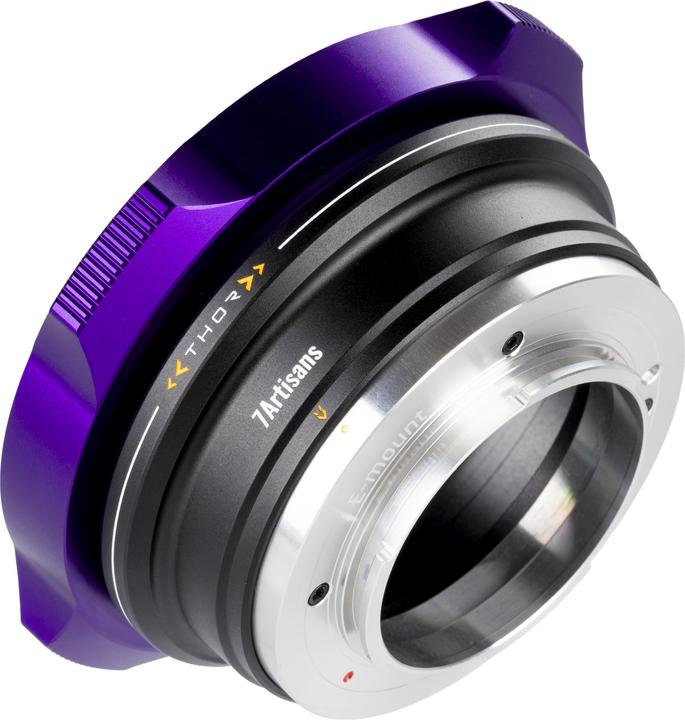 Produktbild 7artisans PL 4 In 1 Lens Adapter E/L/RF/Z Mount Purple
