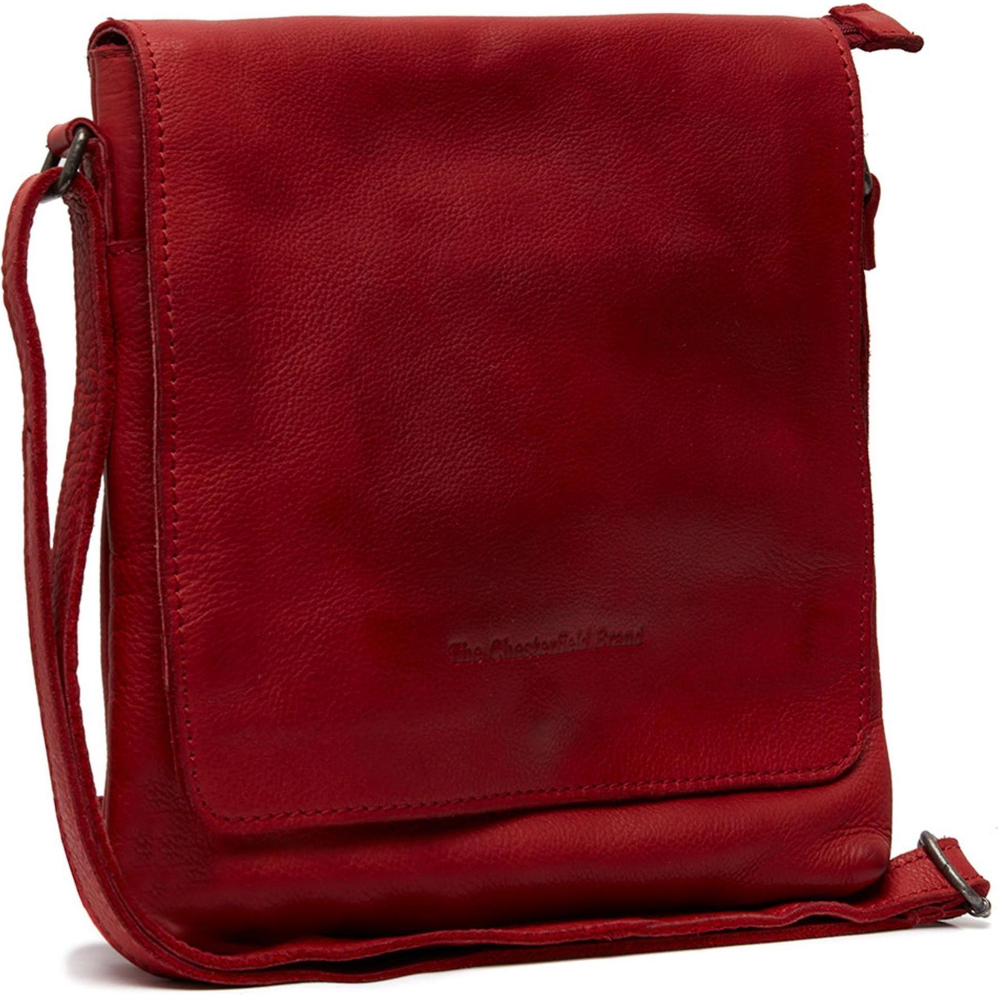 Thumbnail - The Chesterfield Brand, Handtasche, Duncan Umhängetasche Leder 22 cm, Rot