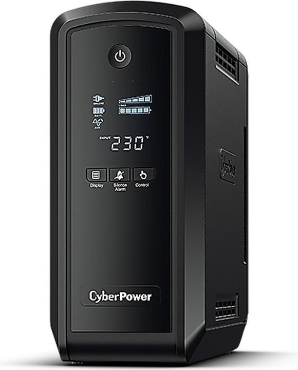 Productafbeelding Cyberpower CP550EPFCLCD 550VA/330W Line-Interactive Sinusgolf USB LowNoise 6x Schuko comp. naar QNAP TS-251 (550 VA, 350 W, Lijninteractief UPS)