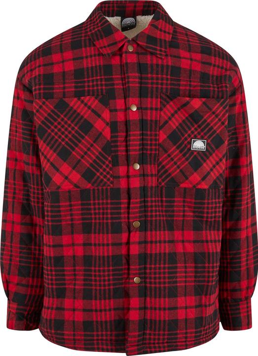 Southpole Flannel Quitted Shirt Jacket (L)