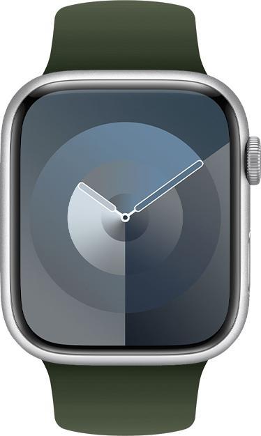 Produktbild Crong Liquid - Apple Watch Armband 38/40/41 mm (grün) (Flüssiges Silikon)