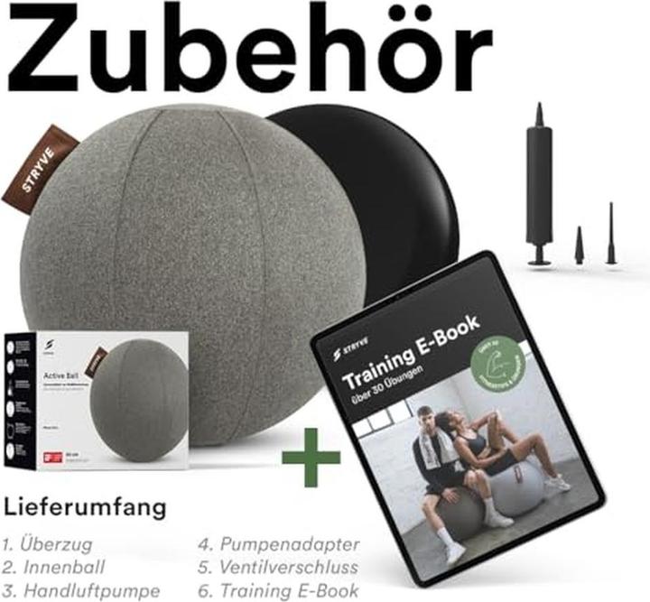 Actual product image Stryve Active 70 cm exercise ball (70 cm)