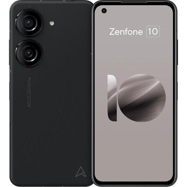 ASUS Zenfone 10 (128 GB, Midnight Black, 5.90", Dual SIM, 5G), Smartphone, Schwarz