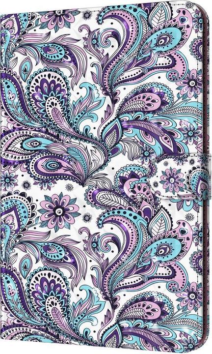 Productafbeelding Cover-Discount Galaxy Tab A8 10.5 - Etui Glitter Effect Paisley (Galaxy Tab A8)