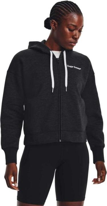 Immagine prodotto Under Armour Armour Essential Fleece Script FZ Hoodie 1374106-001 Juoda S (S)