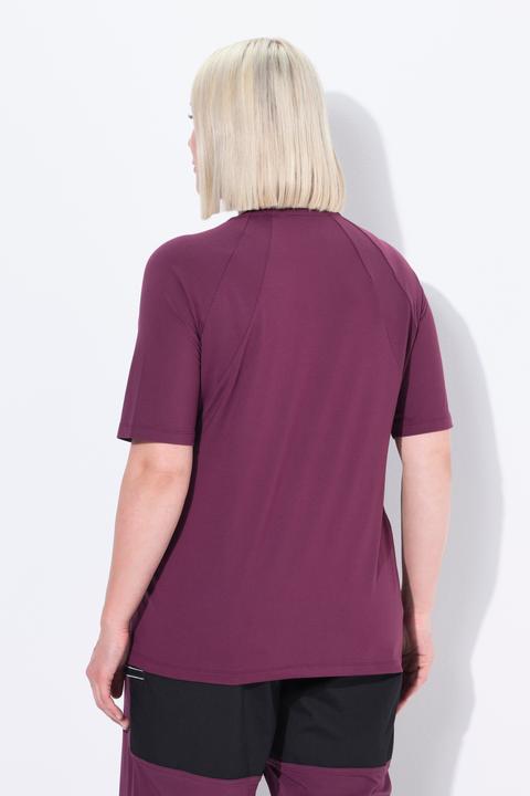 Immagine prodotto Ulla Popken Maglia funzionale ad asciugatura rapida con scollo a V e mezze maniche (56)