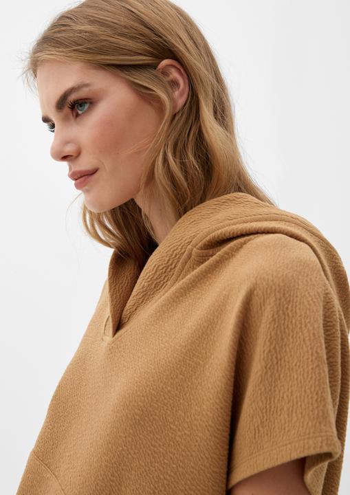Produktbild s.Oliver Sweatshirt Hoodie mit kurzen Ärmeln (40)