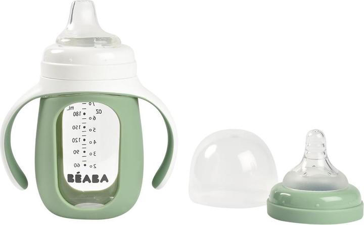 Image du produit Beaba Biberon 2en1 avec housse en silicone (210 ml)