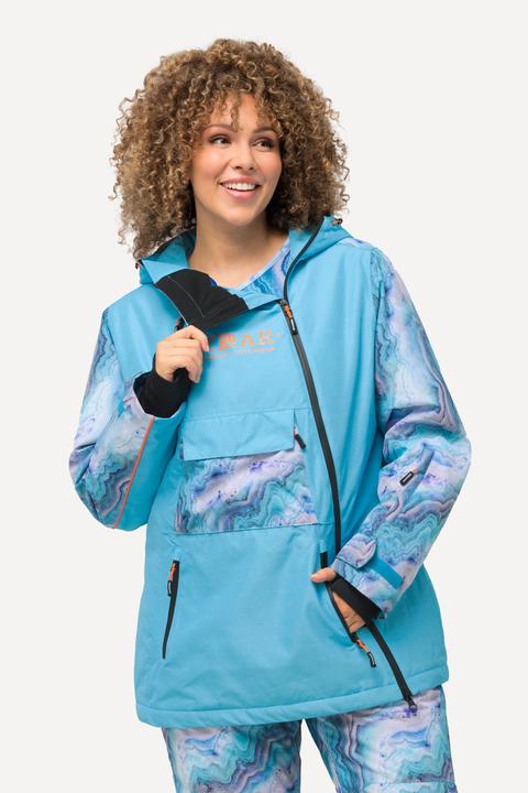 Produktbild Ulla Popken Performance-Jacke, Kapuze, wasserdicht, 2-Wege-Zipper (50, 52)