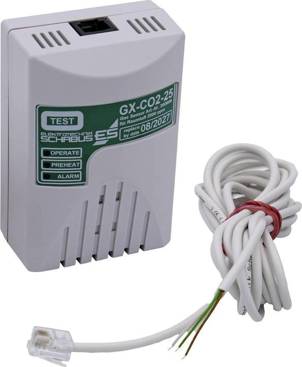 Actual product image Schabus Gas sensor 200989 detects K