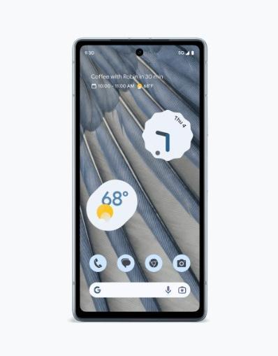 Actual product image Google Pixel 7a (128 GB, Sea, 6.10", SIM + eSIM, 5G)