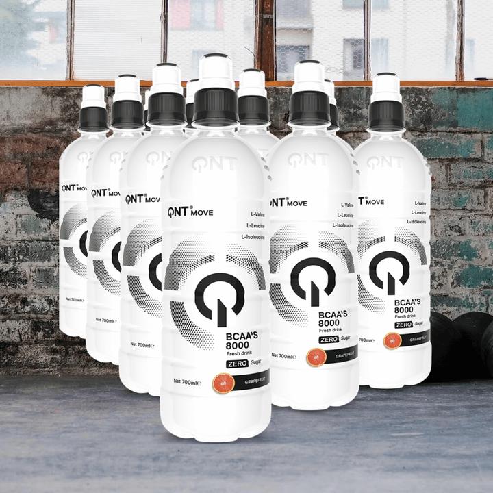 Actual product image QNT BCAA'S 8000 (Grapefruit, 12 x)