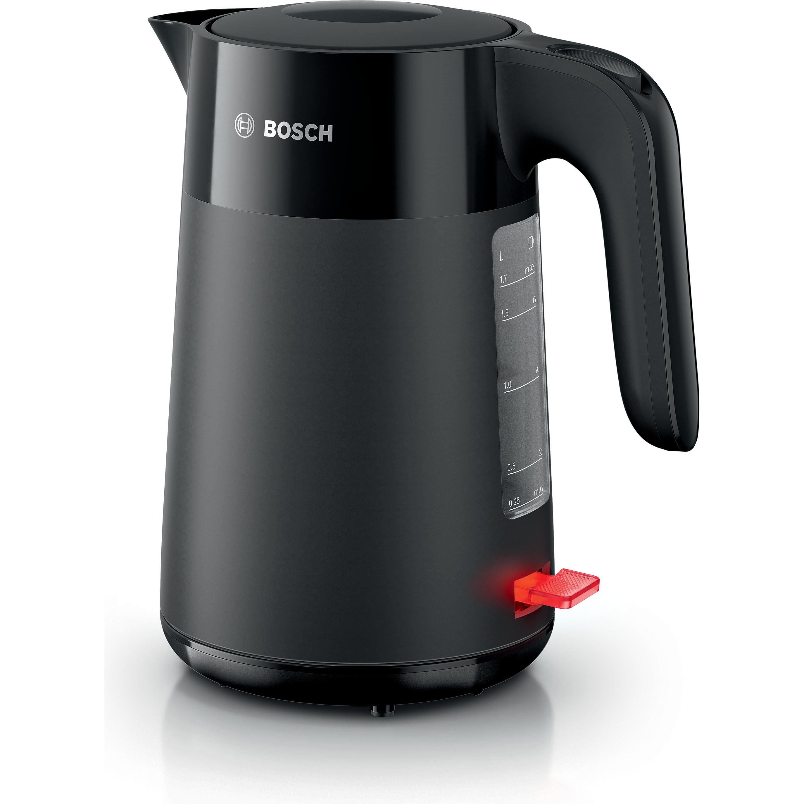 Bosch Hausgeräte TWK2M163, Waterkoker, Zwart