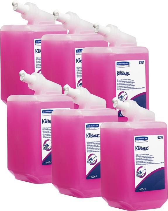 Actual product image Kimberly-Clark Prof Wash Lotion Normal pink (Liquid soap, 1000 ml)