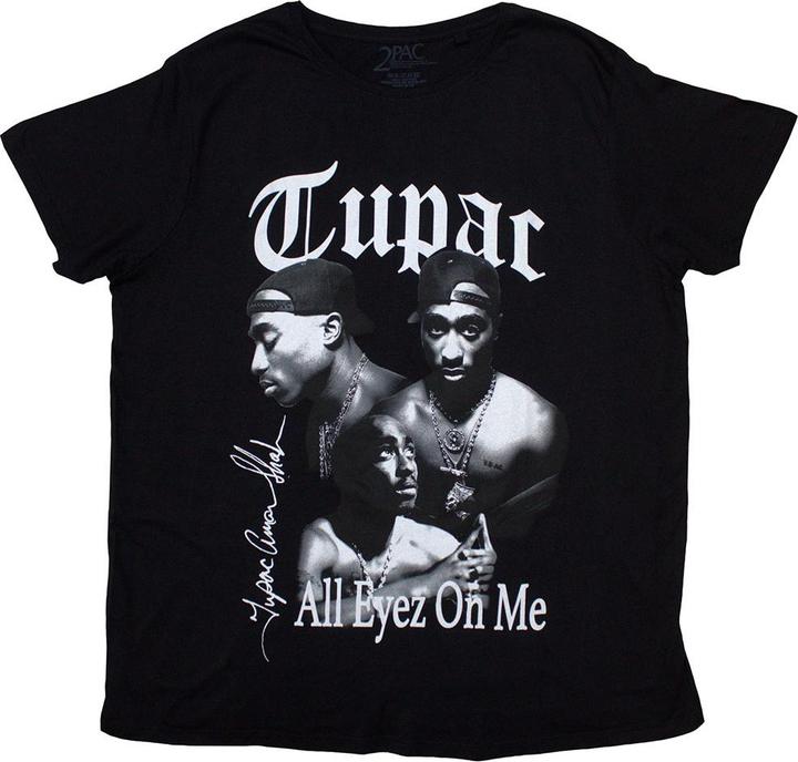 Tupac All Eyez B&W (Girlie)