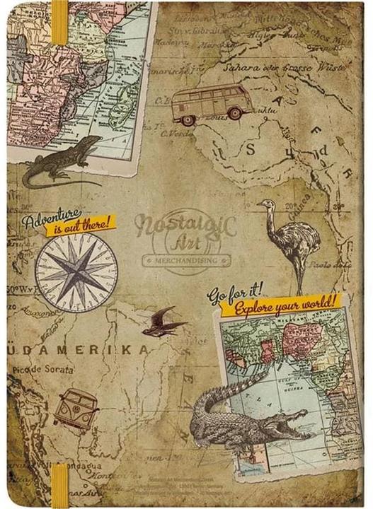Image du produit Nostalgic-Art Merchandising Carnet de notes A5, Let's Get Lost (A5, Pointillés, Couverture rigide)