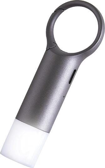 Actual product image Lexon Nomaday Flash Brelok LED szary/gun LL137X