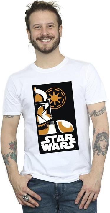 Produktbild Star Wars Stormtrooper Art Poster TShirt (3XL)