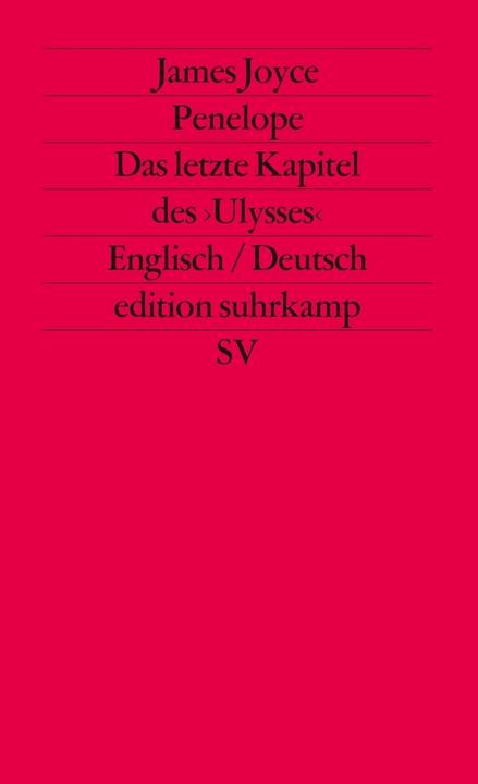 Produktbild Penelope (Deutsch, Englisch, James Joyce, 1982)