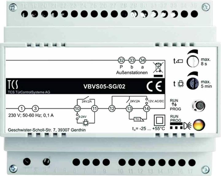 Actual product image TCS Supply and control unit VBVS05-SG/02 6TE