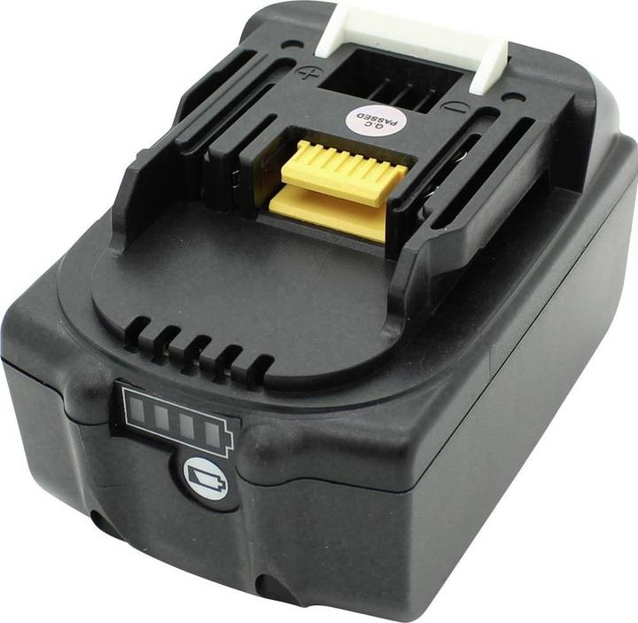Actual product image Beltrona MAK90614467 Tool battery replaces original battery (original) Makita BL18 (18 V)