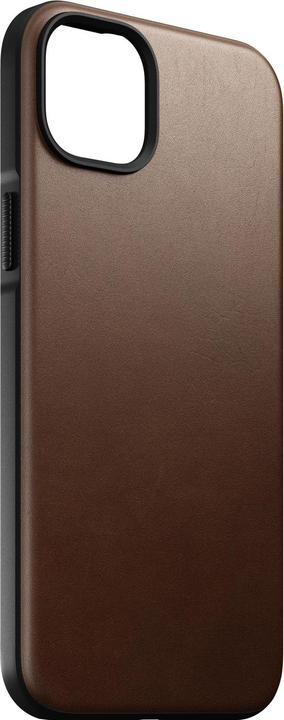 Actual product image Nomad Back Cover Modern Leather iPhone 14 Plus Brown (Apple iPhone 14 Pro Max)