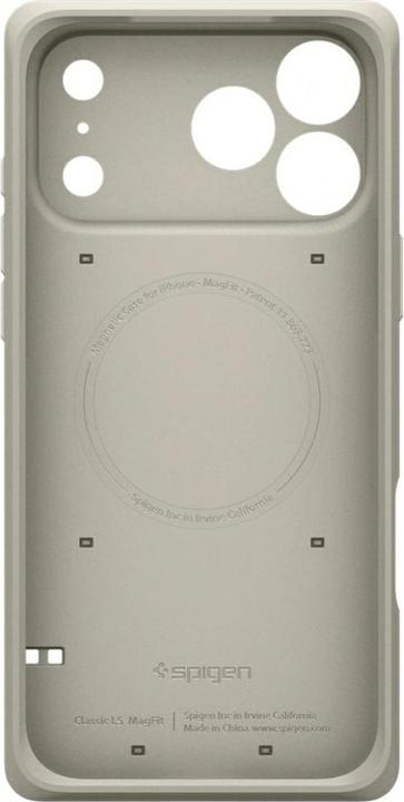 Produktbild Spigen - Classic LS MagFit (ACS10479) - iPhone 17 Pro - Stone (Apple iPhone 17 Pro)