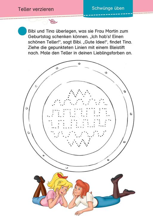 Immagine prodotto Bibi & Tina Mein Schulstart-Block. Erstes Lesen und Schreiben ab 5 Jahren (Tedesco, 2017)