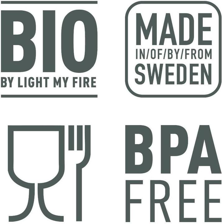 Actual product image Light my Fire Spork Original Organic