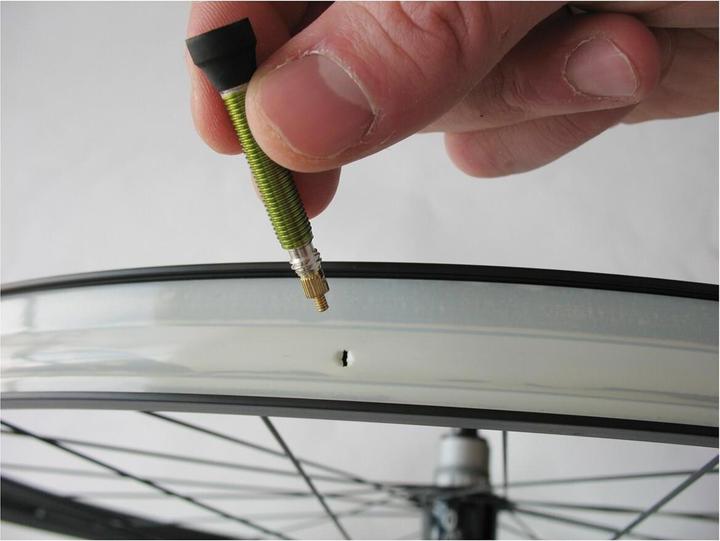 Productafbeelding VAR Tubeless Ventiel Al Gn 35mm 2-St Groen, Paar