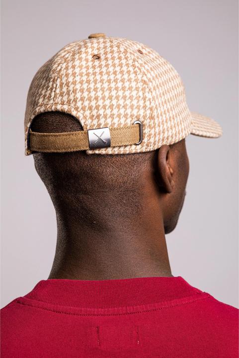 Produktbild Béton X Ciré kappe mit gebogenem schirm houndstooth (S, M)