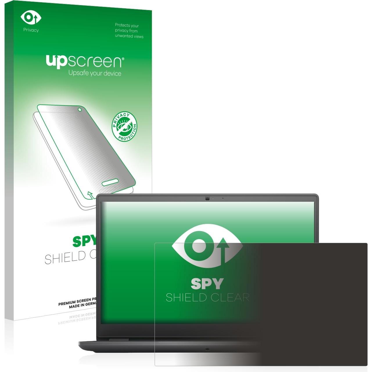 upscreen Spy Shield Blickschutzfolie (14", 16 : 9), Notebook Schutzfolie