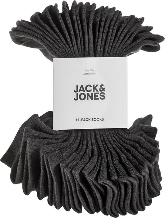 Immagine prodotto Jack & Jones Calzini da ginnastica unisex confezione da 12 (confezione da 12, 35 - 38)