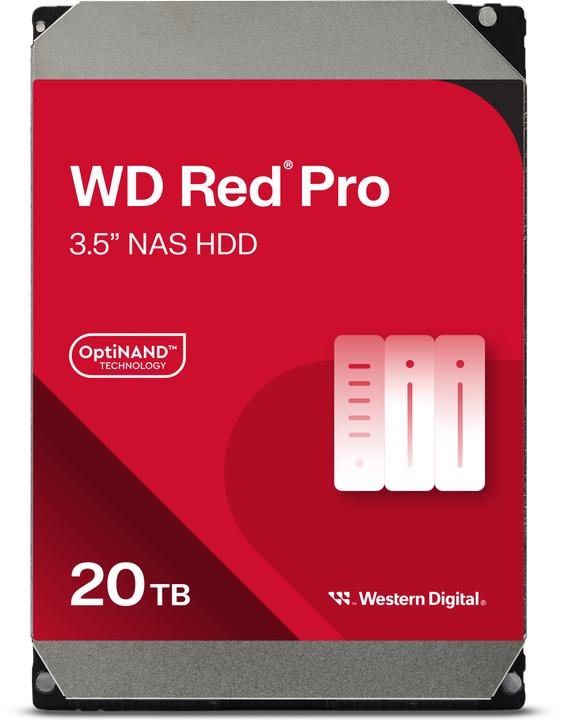 WD Red Pro (20 TB, 3.5", CMR)
