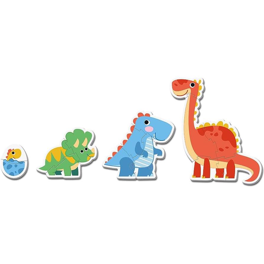 Thumbnail - Clementoni My first puzzle 2-3-4-5 pcs - Dinosaurs (20834) (2 Teile)