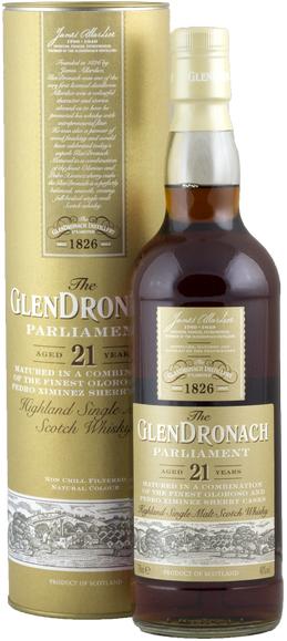 Produktbild Glendronach 21 Years (Single Malt, Scotch Whisky, 1 x 70 cl)